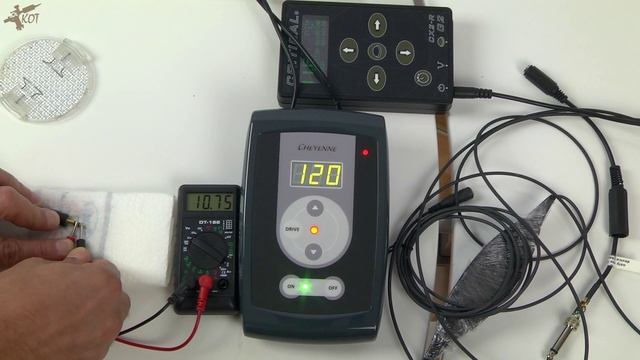 Cheyenne - соотношение вольтажа и кол-ва ударов