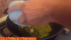 Вкусный гарнир из горошка который подойдет для мяса и птицы.Универсальный гарнир из горошка за 5 мин