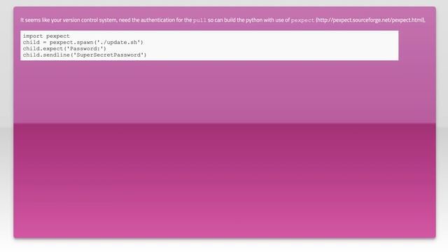 Run shell script from python with permissions смотреть онлайн