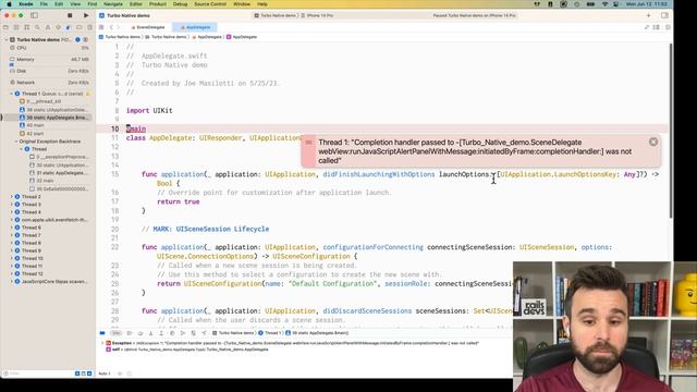 JavaScript alerts in Turbo Native смотреть онлайн
