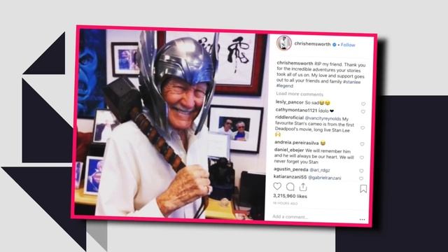 Marvel Stars React To Stan Lee's Death смотреть онлайн