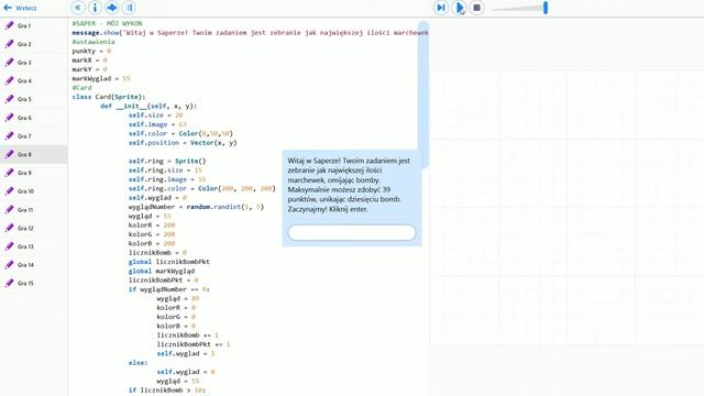 Saper w PixBlocks - Game in Python смотреть онлайн