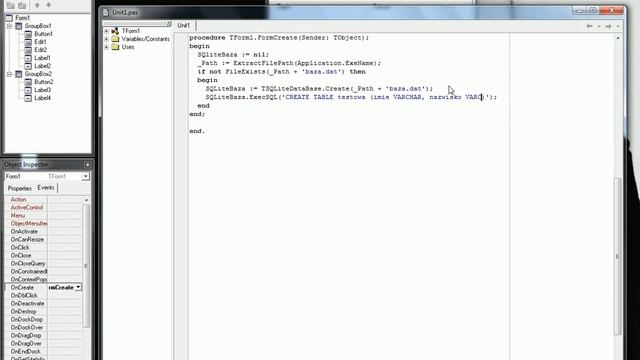 SQLite w Delphi смотреть онлайн