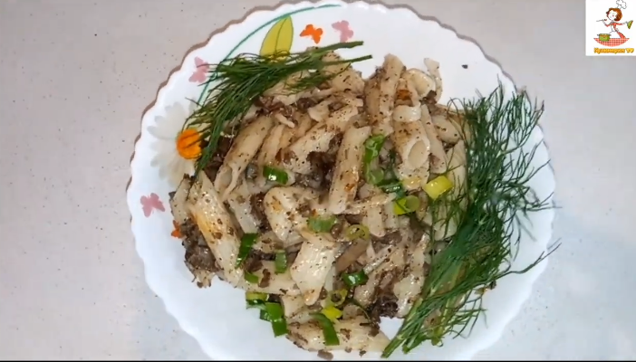 Макароны с печенью по-флотски. Запомните этот рецепт и быстрее готовьте! Самые вкусные макароны..mp4 смотреть онлайн