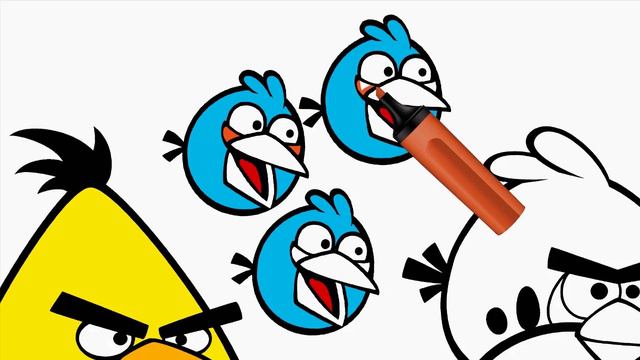 Coloring Angry Birds Coloring Pages | Art And Coloring Fun