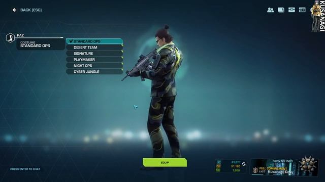 Ghost in the Shell: Stand Alone Complex - First Assault Online All Skins for 1 GP смотреть онлайн