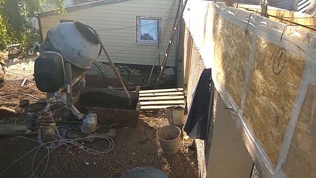 Дом своими руками из керамзита ( Армопояс ). смотреть онлайн