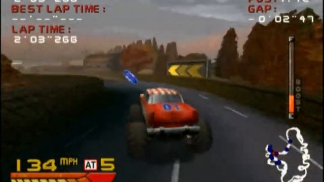 4 Wheel Thunder (Dreamcast): Canada Daylight смотреть онлайн