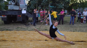 Воздушная акробатика на канате - Анна Юзвина. Студия Старый цирк?