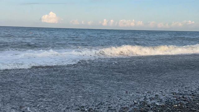 Адлер, море, утро.