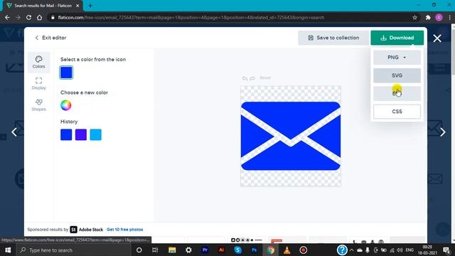 How to download icons 100% free | Png icons | Vector icons | Flat icon | Telugu tutorial смотреть онлайн
