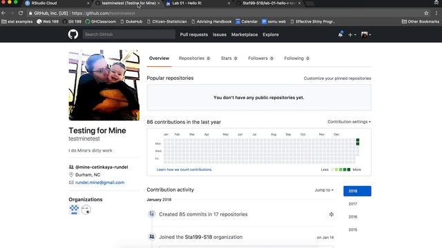 Sta199 - Lab1 - First commit and push смотреть онлайн