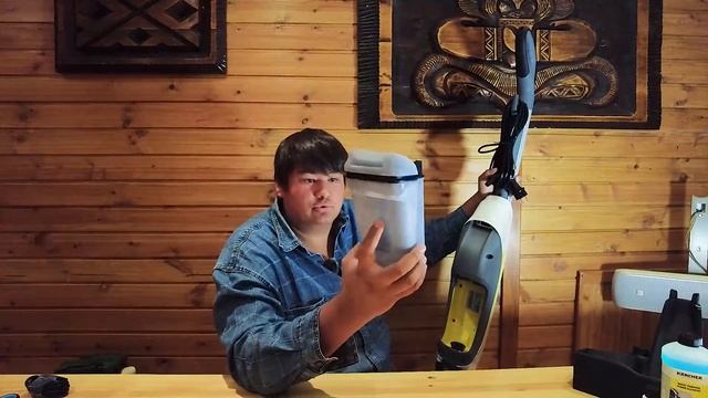 Обзор и отзыв Электрошвабра KARCHER FC 5 Premium белый смотреть онлайн