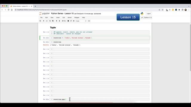 Python Series | Lesson 15 | Machine Learning | AI | Tutorials смотреть онлайн