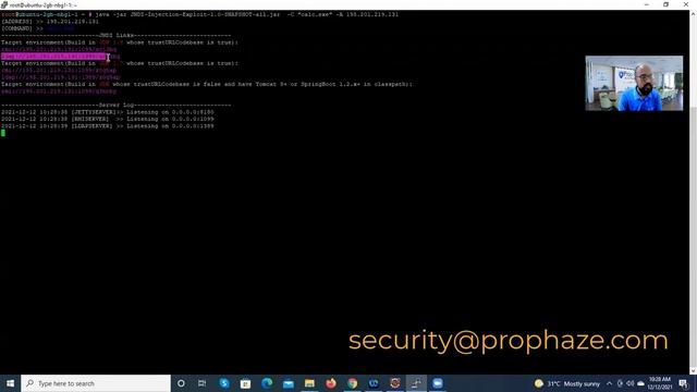 Log4j Vulnerability RCE POC - CVE-2021-44228 Proof of Concept - Apache log4j Prophaze WAF смотреть онлайн