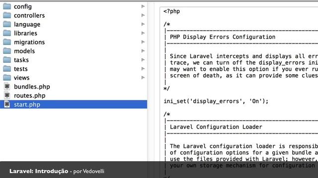 Laravel Framework: introdução смотреть онлайн