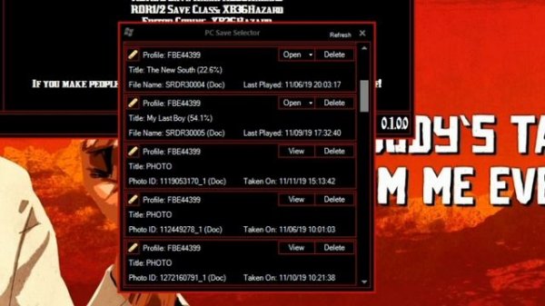 Decrypt PS4 saves, Edit Photos with RDR2 Save Editor (PC and PS4)
