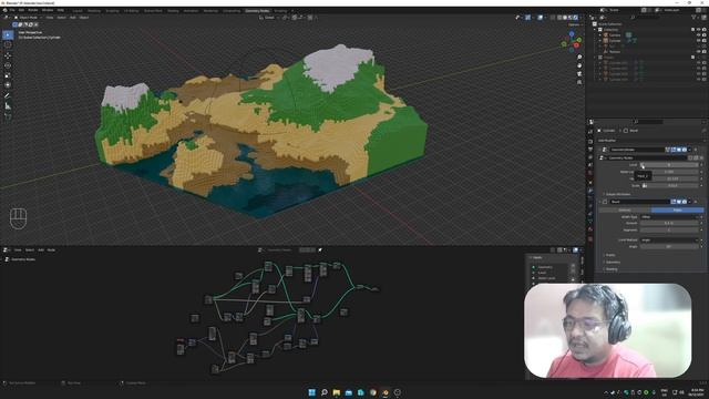 Blender 3.0 Hex World Tutorial using geometry node - Introduction смотреть онлайн