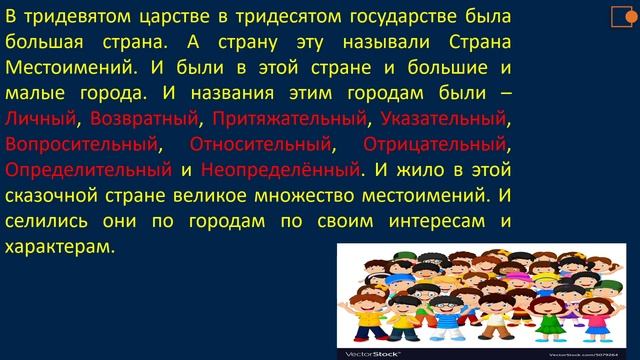 Я, ты, он, она, вместе целая страна. Страна местоимений. смотреть онлайн