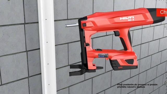 Hilti BX 3-ME - Aplikace