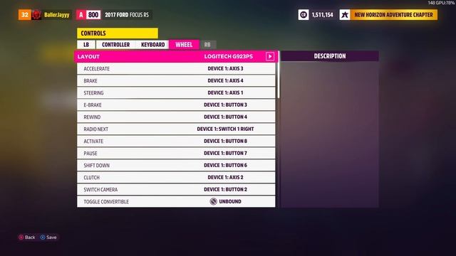 Forza Horizon 5 Steering Wheel Settings 2023 смотреть онлайн