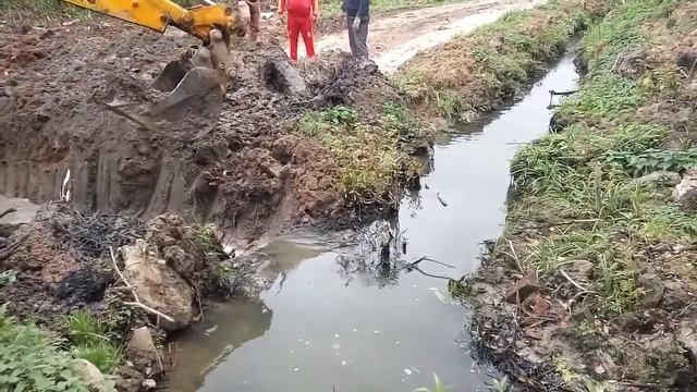 Отвод сточных вод от ворот СНТ "Дубки" смотреть онлайн