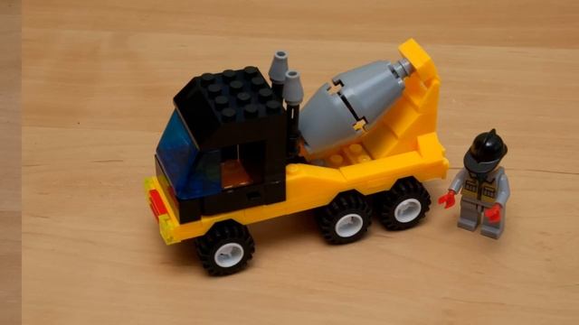 Конструктор ЛЕГО. LEGO. Спецтехника для детей. Бетономешалка. смотреть онлайн