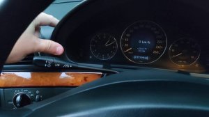 проверка уровня масла на w211