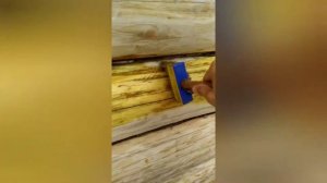 ТЕСТ ОТБЕЛИВАТЕЛЯ NEOMID, ОТБЕЛИВАЕМ БРЁВНА СРУБА