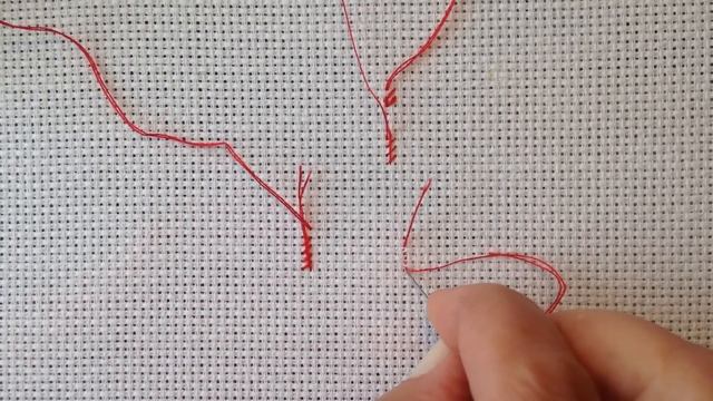 Вышивка Крестиком: Как Закрепить Нить в Начале Работы? смотреть онлайн