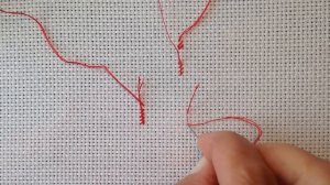 Вышивка Крестиком: Как Закрепить Нить в Начале Работы?