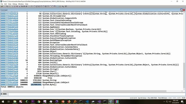 .NET (core) debugging - Part 4 - Debugging Managed memory leak смотреть онлайн