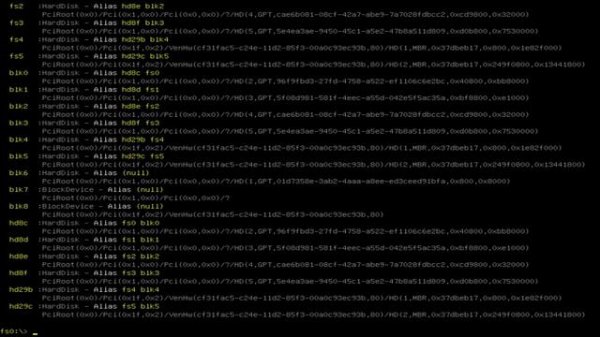 {61} windows 10 UEFI installation on NVME SSD 960 EVO by EFI shell