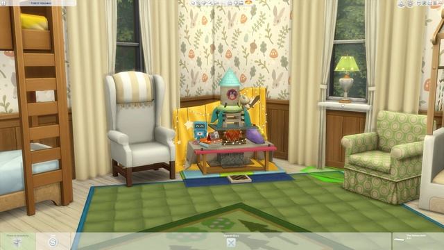 Lakeside Vacation Home | Little Campers Kit | The Sims 4 | No CC | Speed Build смотреть онлайн