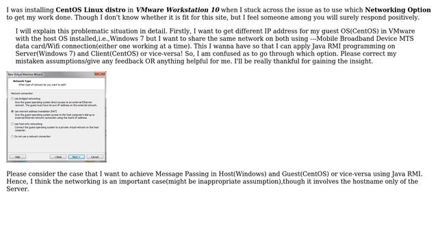 Problem with Network Type to be used for Java RMI смотреть онлайн
