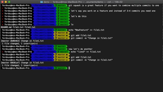 Git Squash смотреть онлайн