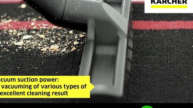 เครื่องดูดฝุ่นน้ำ-แห้ง Karcher รุ่น NT30/1ME ถังสแตนเลส 30 ลิตร смотреть онлайн