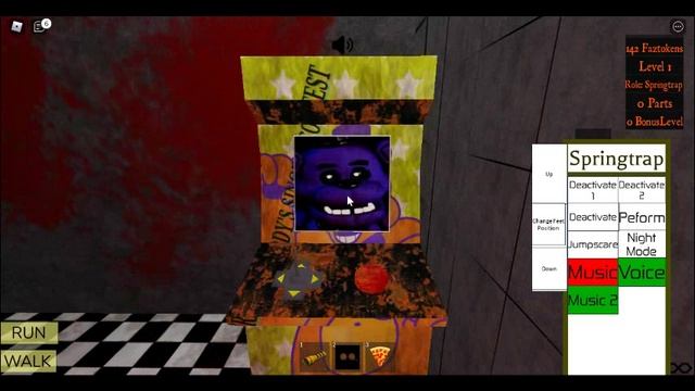 SpringBonny сломался стал SpringTrap