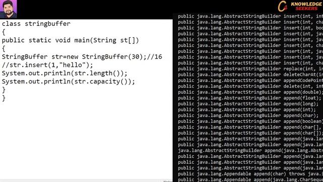 020 StringBuffer Class: Introduction, Memory representation and its function. смотреть онлайн