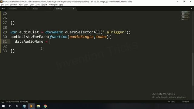 Audio Player with Playlist Using JavaScript || Music Player Web App Using JavaScript смотреть онлайн