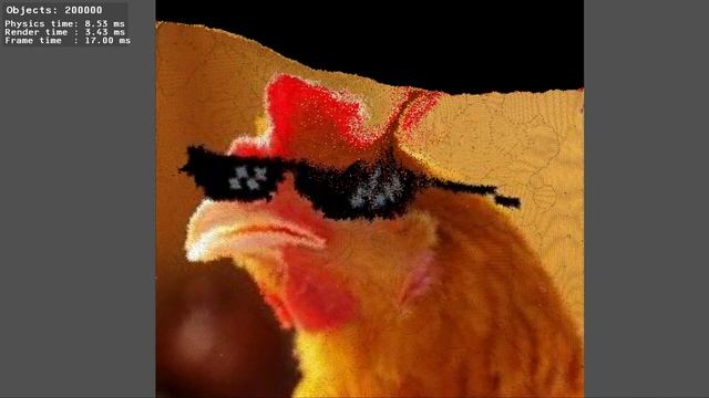 200K Objects simulation, Testing Explosions смотреть онлайн