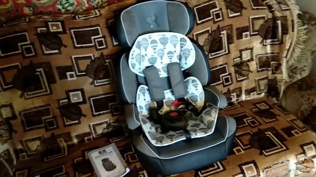 Распаковка - Автокресло Lorelli Navigator Grey Baloons смотреть онлайн