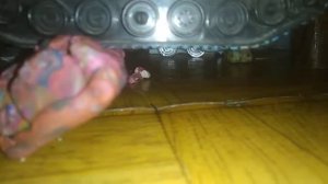 краш тест Нивы Травел из пластилина