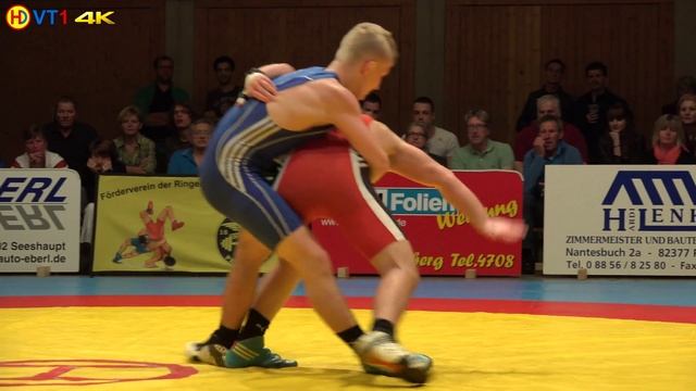 Ringen Penzberg Wrba P. - Trostberg Lazovski W. 66kg B Gr.Rö. 0:4 TÜ