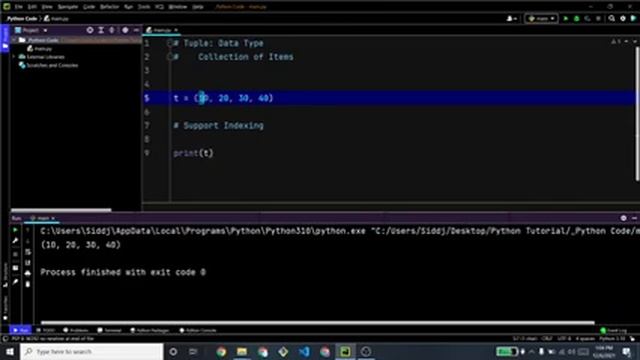 #17 Python Tutorial for Beginners | Tuple Data Type Explained | Bit Coder | In Hindi смотреть онлайн