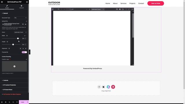 How To Embed PDF In WordPress Elementor (easy tutorial) смотреть онлайн