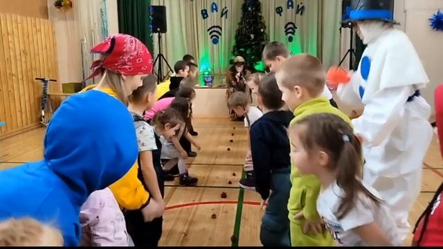 Новогодний праздник для детей 