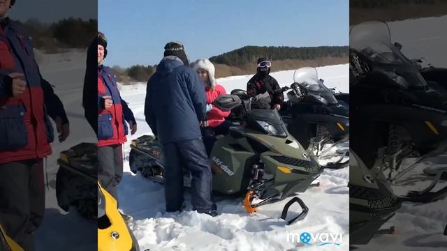 Вятка зима снегоходная прогулка смотреть онлайн