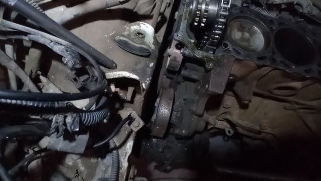 разбор двс KA24 смотреть онлайн