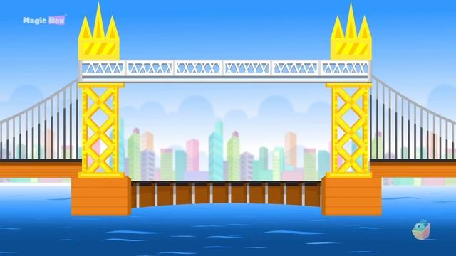 London Bridge is falling Down | English Nursery Rhymes | Magicbox English Kids Channel смотреть онлайн